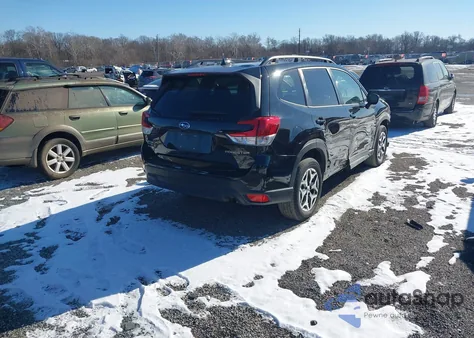 2022 Subaru Forester Premium from USA, damaged, VIN JF2SKADC9NH436207